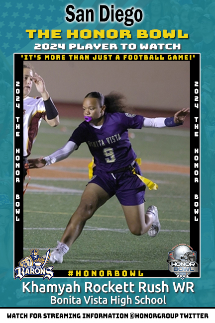 Khamyah Rockett Rush WR Khamyah Rockett Rush WR