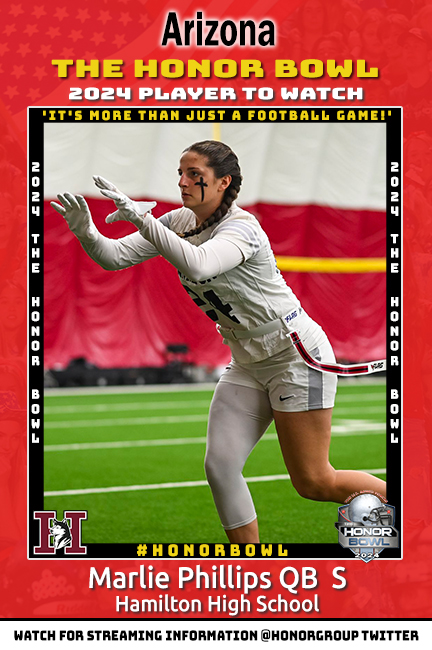 Marlie Phillips QB S Shahar Harel R